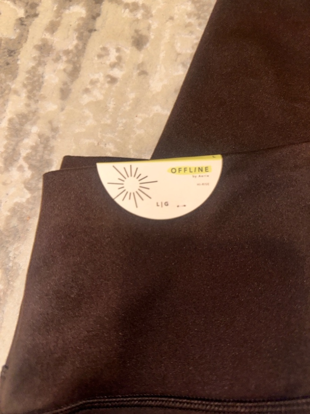 Large OFFLINE by Aerie dark brown Leggings